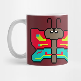 Artisanal Pixels butterfly Mug